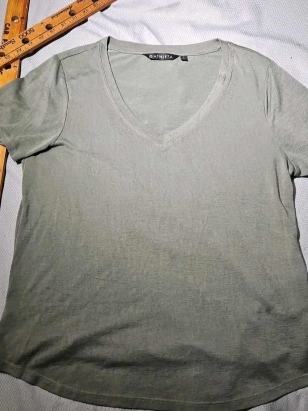 Athleta Women's Short Sleeve Tee Sage Green